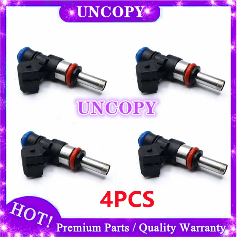 4X 0280158040 Fuel Injector 1500cc 140lb EV14 E85 Nozzle For RENAULT