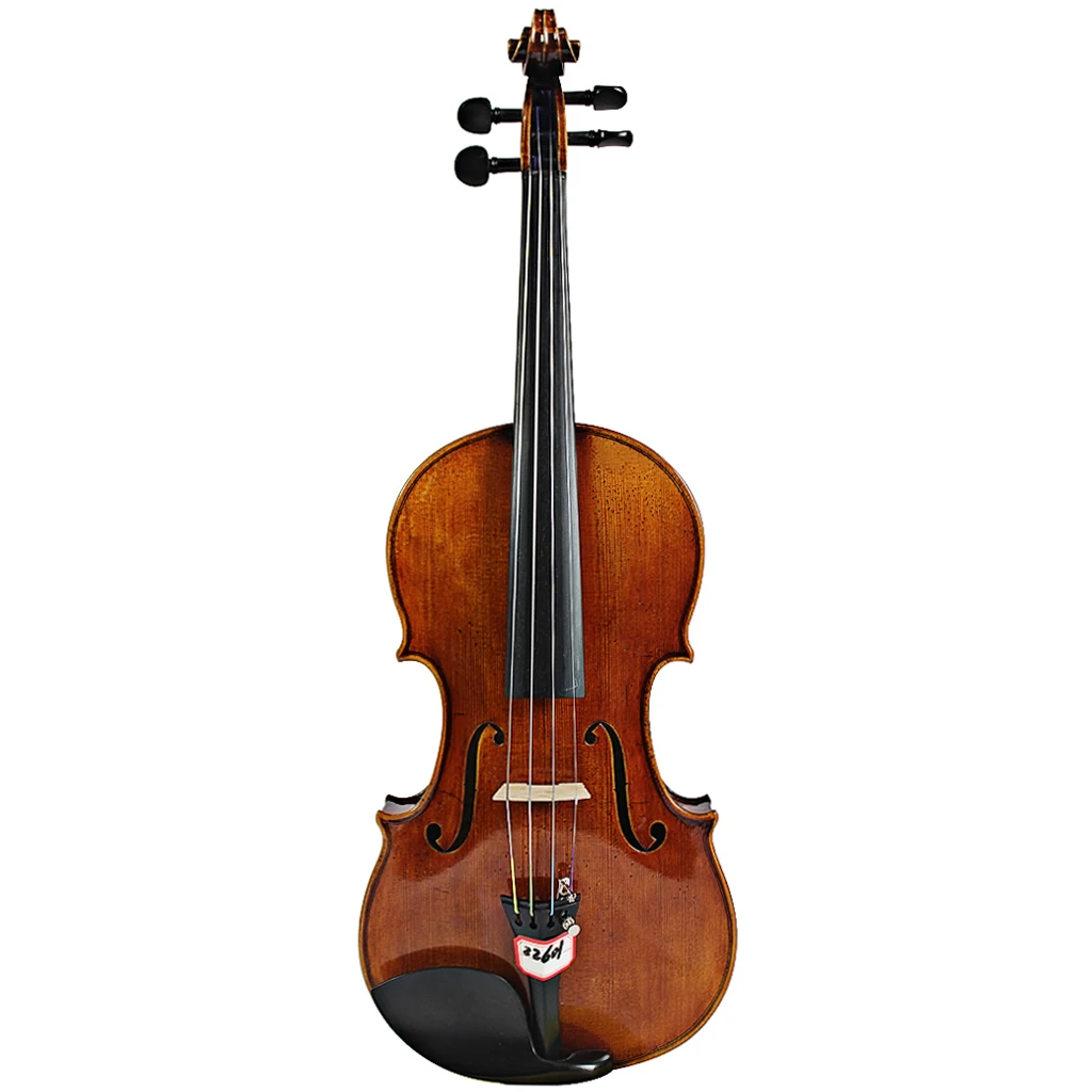 Violin 4/4 Antonio Stradivarius 1715 100% Handmade Oil Varnish With Carbon Fiber Bow And Foam Case FPVN02