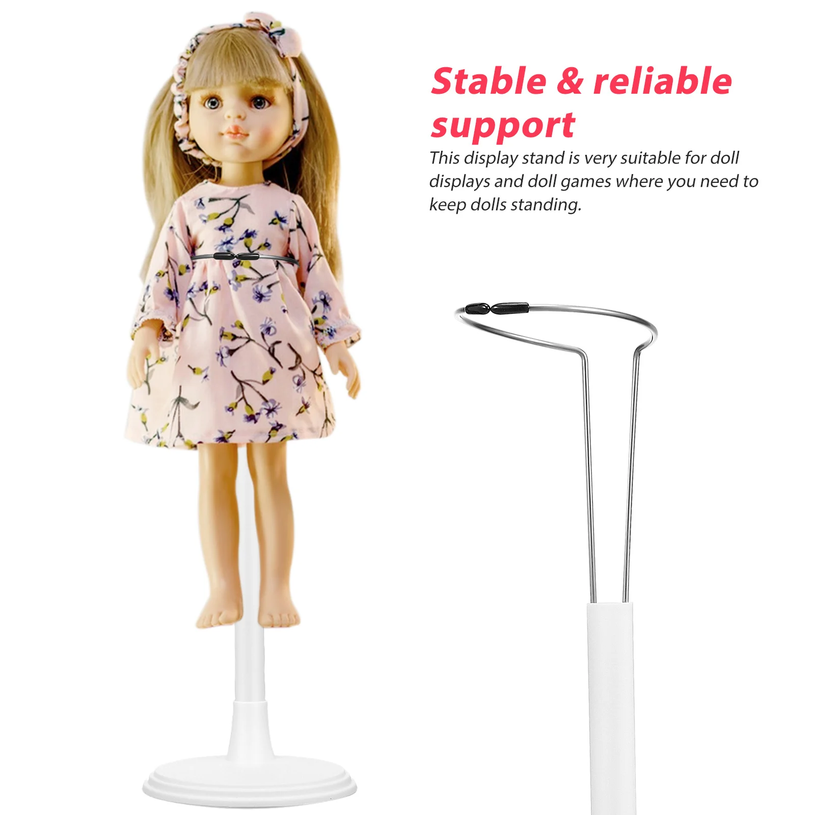 4Pcs Stands Display Support Action Figure Stands Vertical Children Toys Accessories for Dolls Model Display Stand