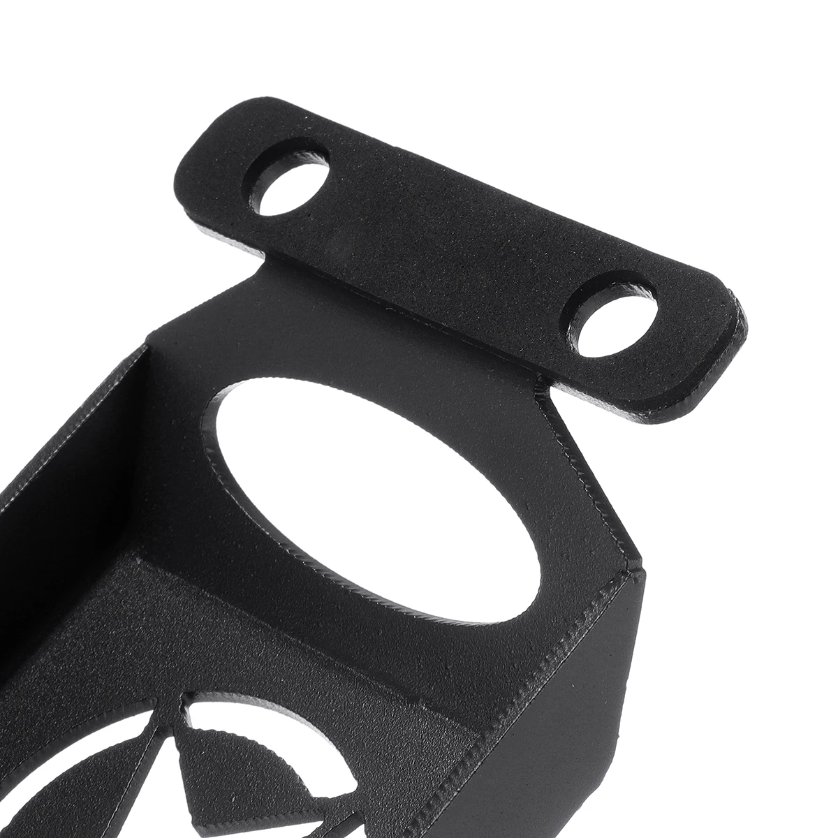 Car Exterior Door Hinge Folding Foot Pedal Peg Rest Pedal Plate Foot Pegs Jeep Wrangler JK JL 2007- Matte Black door hinge repair plate