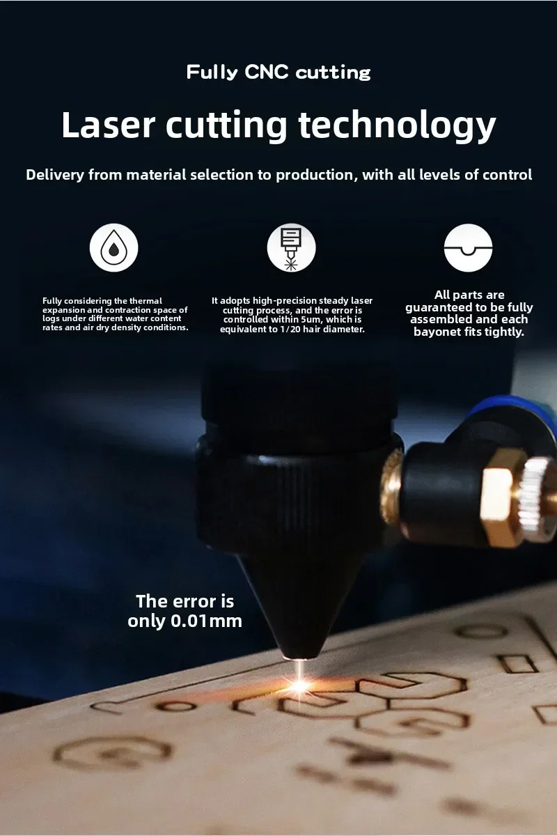 Taj Mahal wooden puzzle palace with illuminated windows and domes night light