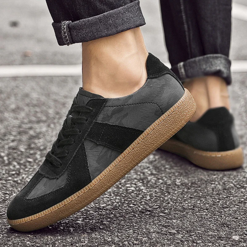 High Quality Genuine Leather Outdoor Sneakers Male Comfortable Flats Fitting Casual Shoes Comfortable Soft Bottom Oxford Shoes 3
