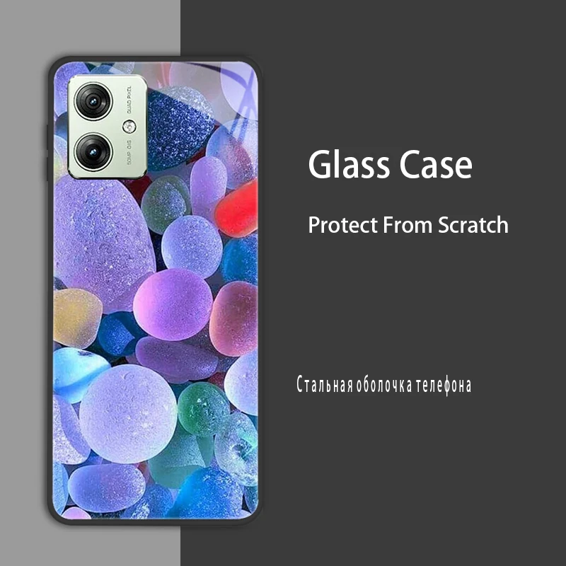 Premium Tempered Glass Hard Cover Case - Ultimate Protection