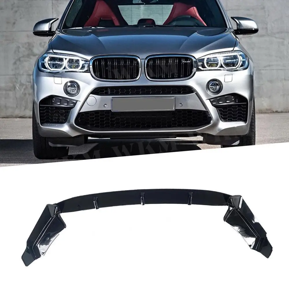 

Блеск ABS черный передний бампер для BMW F85 X5M F86 X6M 2015-2018 3 сегмента углеродный вид
