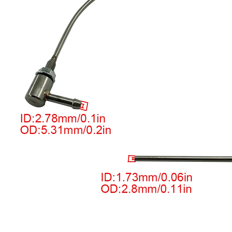 49CM Car Heater Fuel Tank Stand Pipe Standpipe For Eberspacher Webasto Air Top Air Diesel Parking Heater Oil Extractor Fuel Tank