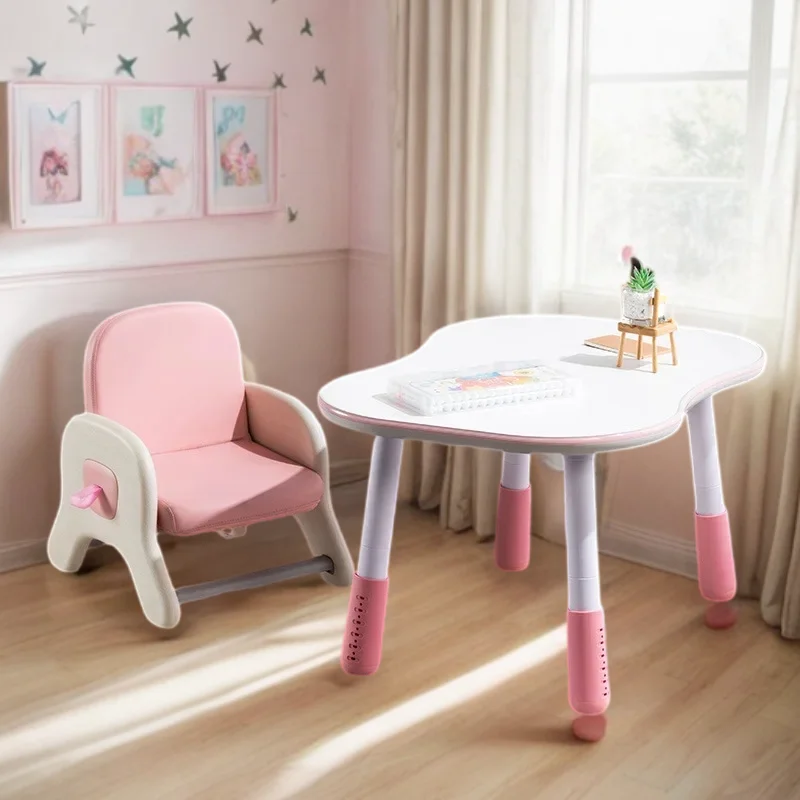 School Furniture Kids Supplies Set Angle Adjustable Desk Child Children Chair Table Study Children's The Room Student Elementary