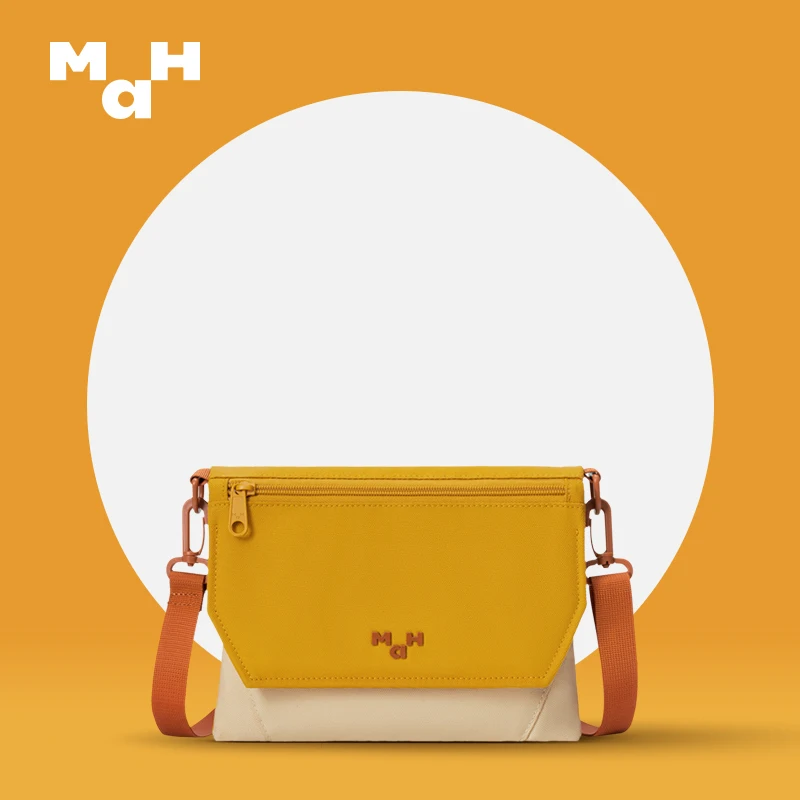 MAH2022MessengerBagNewSummerCrossbodyBagContrastColorSingle