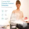 Luxury Steam Iron for Clothes | New Powerful Steam Technology | Non-Stick Ceramic Soleplate, 1700 Watts with 3-Way Auto Shut Off 4