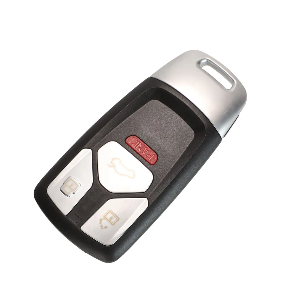 Premium Remote Car Key Shell Fob Cover Case - Smart Key Design, 3/4 Button, No Logo