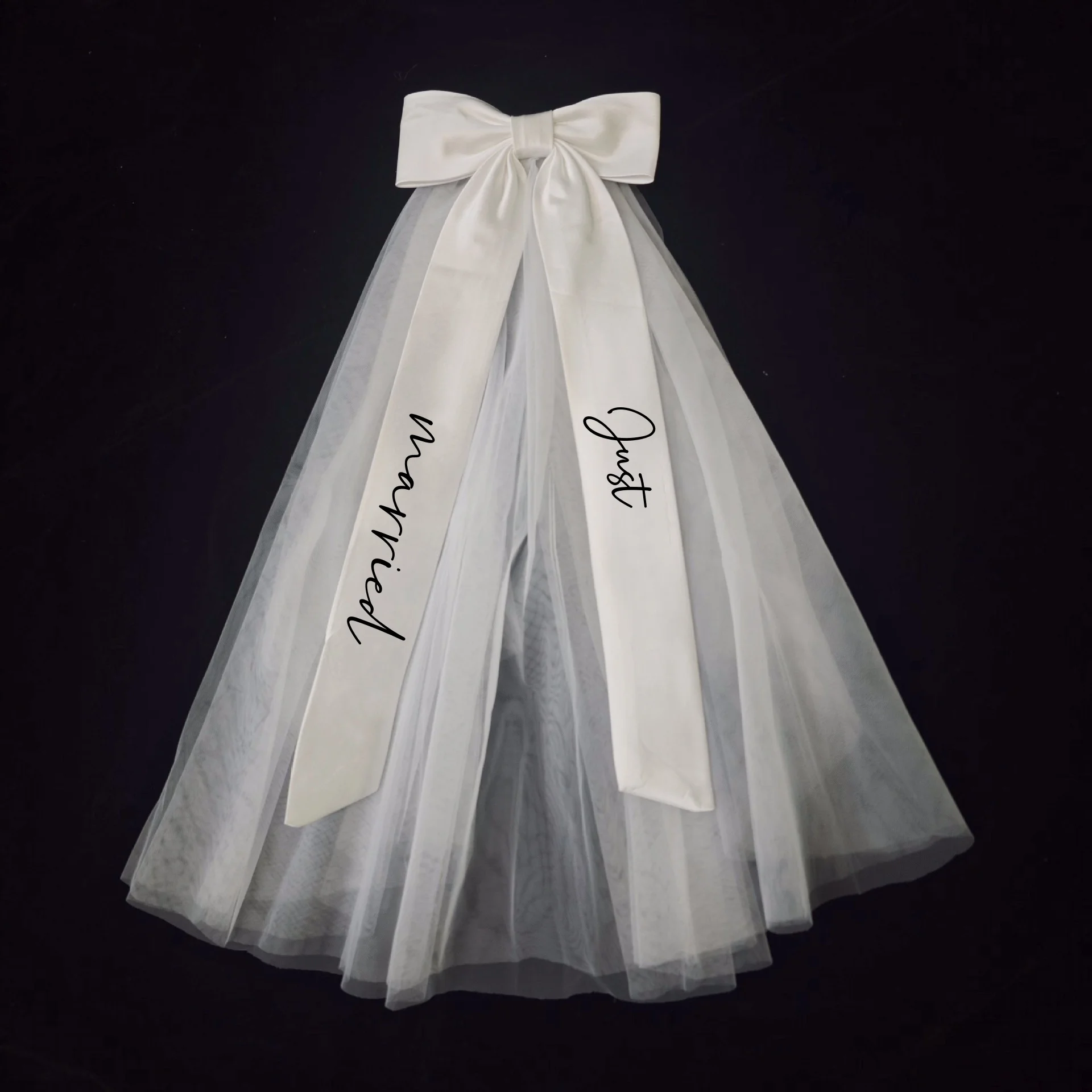 Elegant Bride-to-Be Bridal Headcloth - High-Quality Wedding Photography Accessory