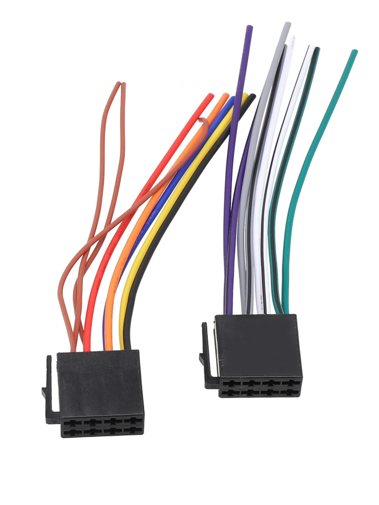 

Universal Wire Harness Adapter Female ISO Wiring Harness Car Radio Adaptor 2024 Hot Sale Brand New And High Quality