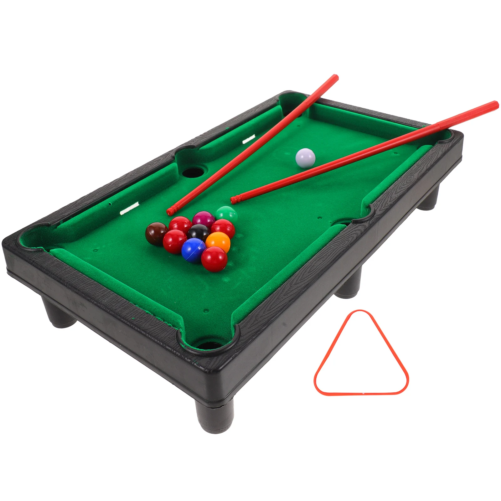 Mini Pool Table Prop Children Billiard Toy Desktop Adults Kids Tabletop Miniature Pool Table Game Puzzle Toy Building Blocks