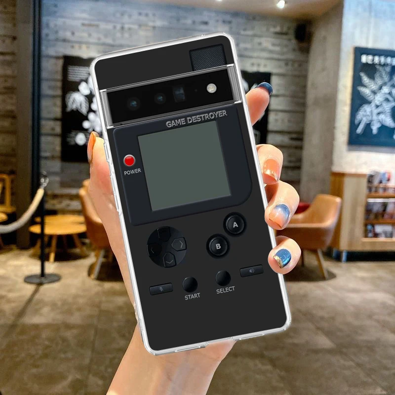 Retro Camera Radio Cassette Design Soft TPU Clear Phone Case