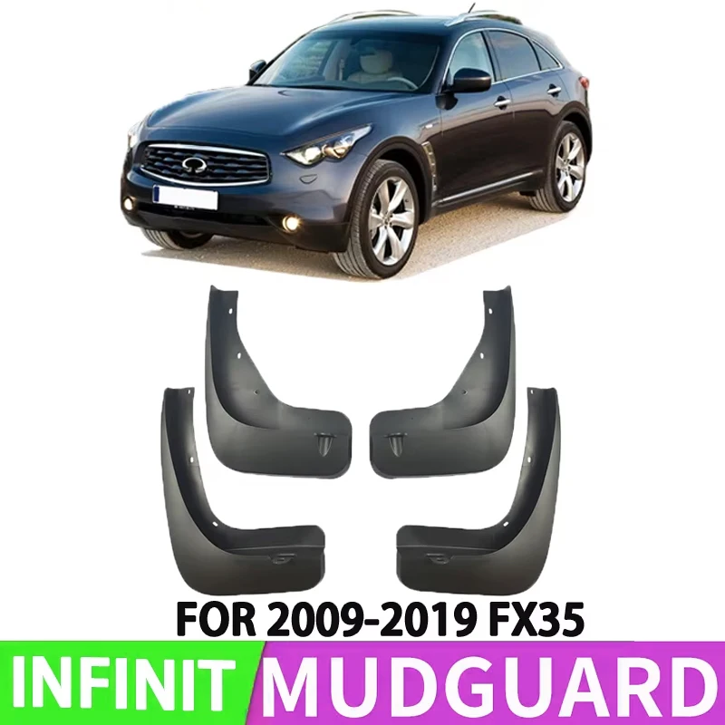For 2009-2019 Infinitini FX35 Car Front and Rear Wheel Special Fender ...