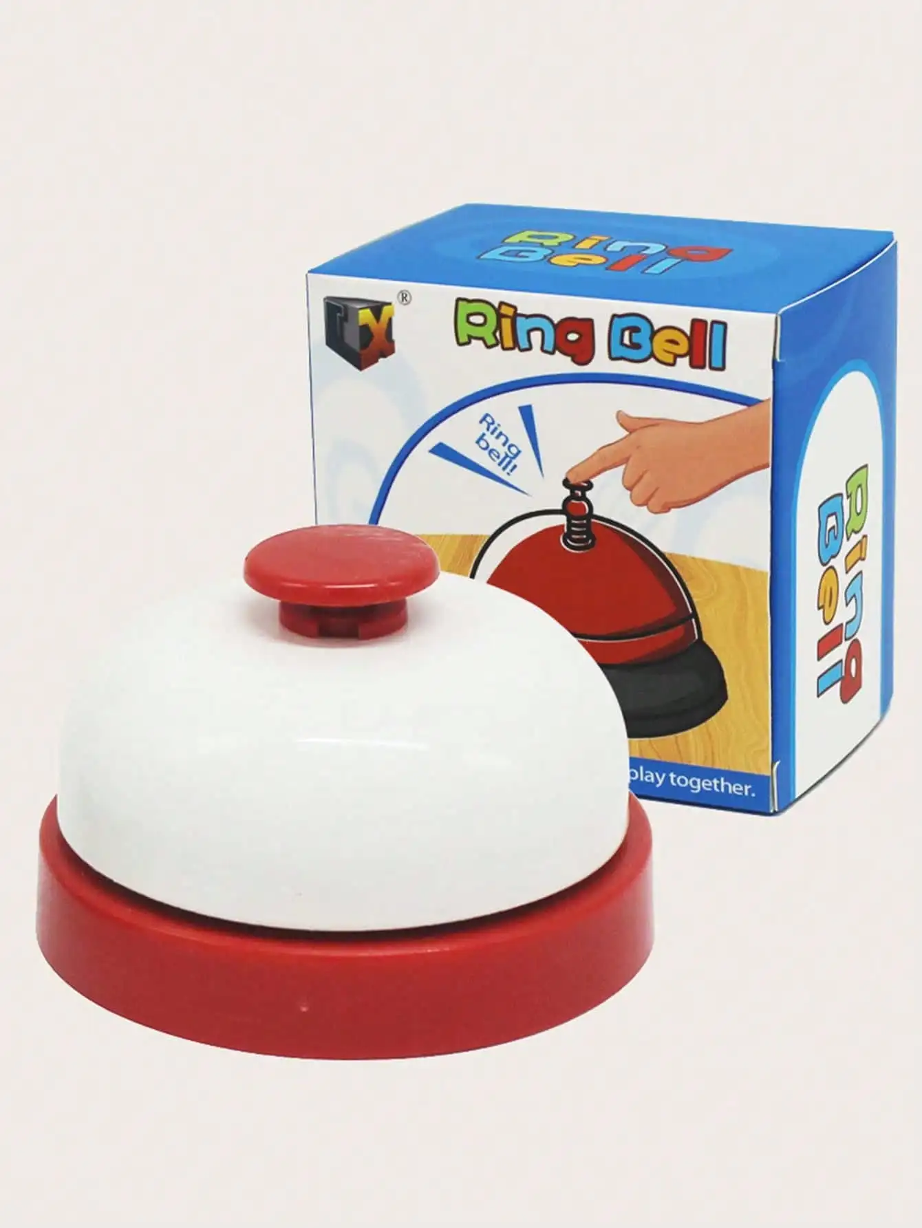 1pc Pet Interactive Bell Toy Dog Training Called Dinner Small Bell Puppy Feeding Reminder Solid Color Ring Teddy Dog Products