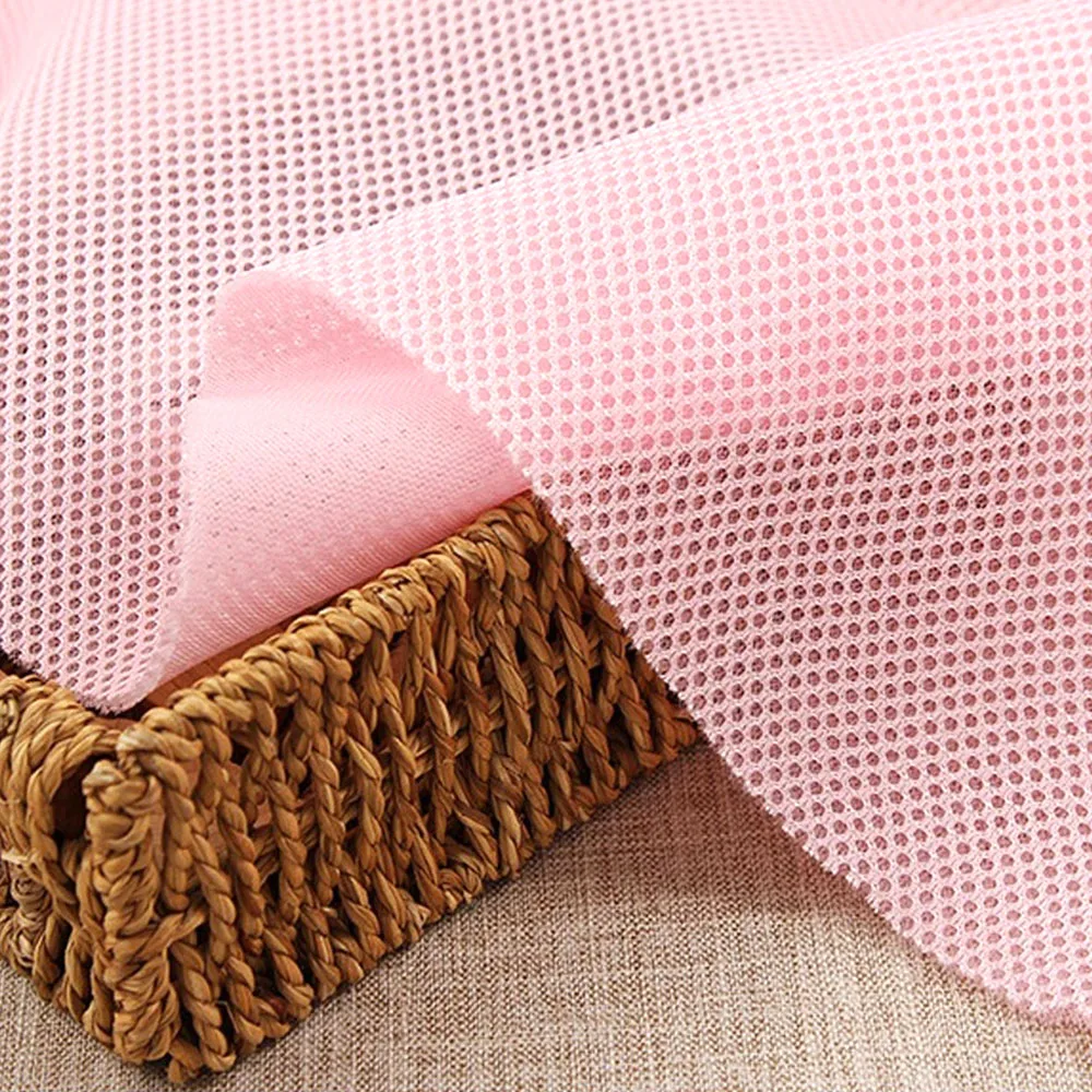 Breathable 3D Mesh Fabric Upholstery Material for Dustproof & Soundproof Applications