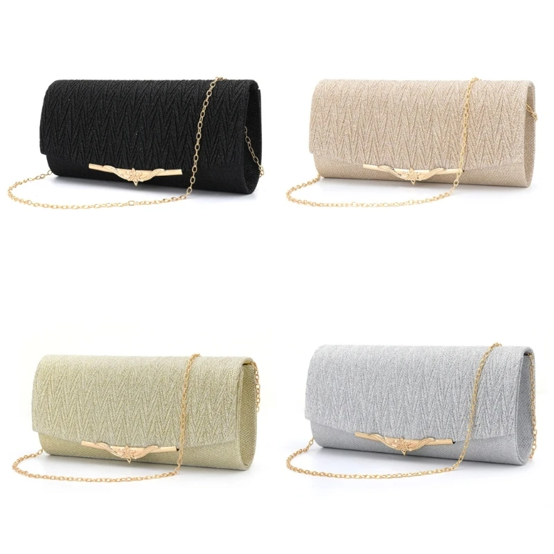 

Women Handbag Wedding Party Evening Bag with Chain Luxury Shoulder Bags Clutch