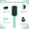 Curl Define Brush,Bounce Brush for Curl Define Hair,Volume Curly Hair Brush Shaping and Style Women's Curls Style 2
