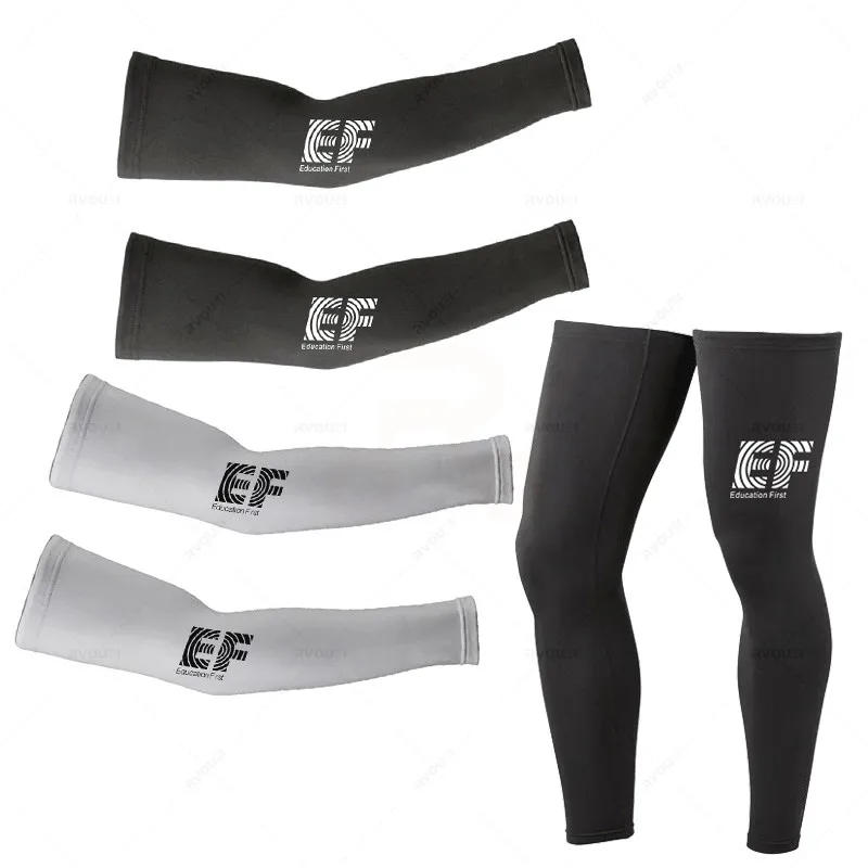 RCC-Anti-UV Leg Warmers for Men and Women, Cycling Accessories, Sun Protection Sleeves, Bicycle Running Racing, MTB, Summer, New 6