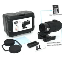 Tactical G45 5x Magnifier Scope Sight with Switch to Side STS QD Mount Fit for 20mm rail Rifle 2