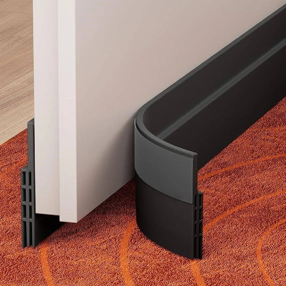 1pc Under Door Seal Strip – Draft Blocker & Weather Stripping Sleeve