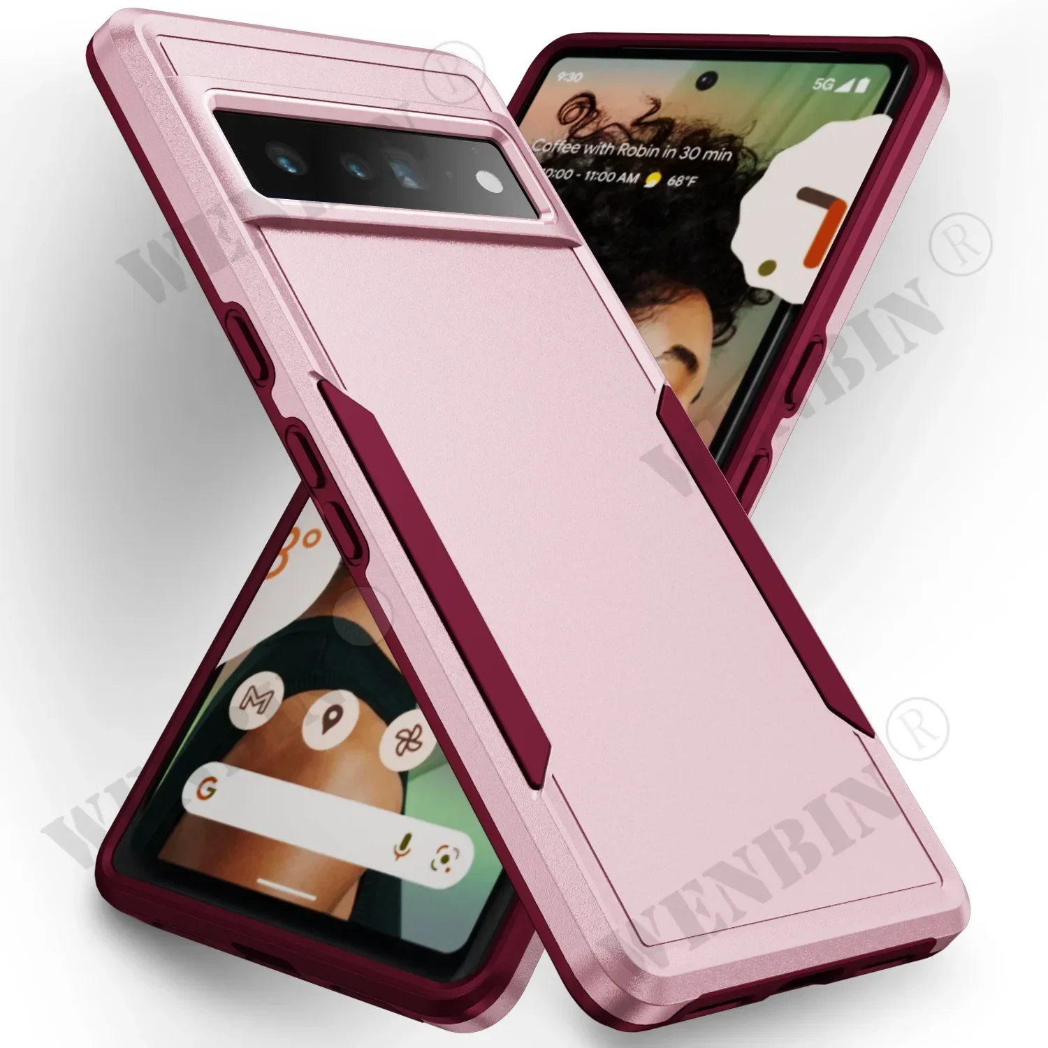 Heavy Duty Shockproof Slim Armor Rugged Protective Case