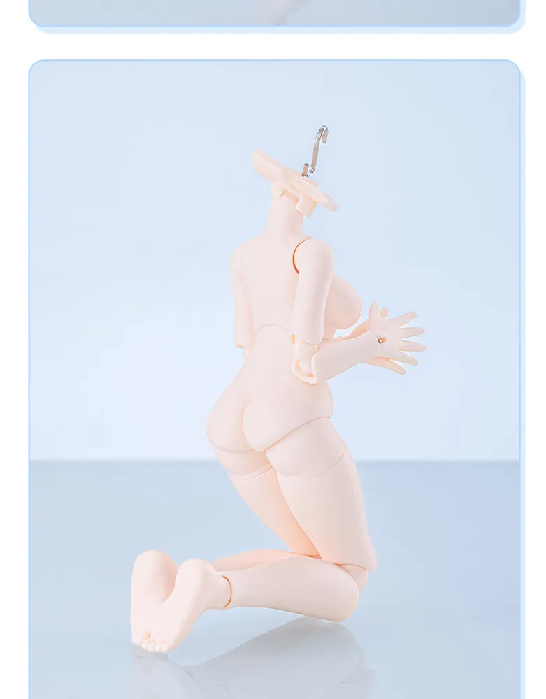 14,5 cm Bjd Mädchen Puppe Körper 1/12 Bjd Große Brüste Puppe Körper Bewegliche Gelenk Anime Figur Modell Anzug Für Ob11, P10, Ymy, 1/12 Bjd Puppe – Detail 15