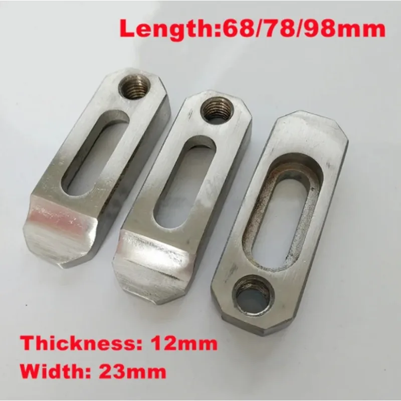 

Wire EDM Stainless Steel Holder Clamp 68mm 78mm 88mm 12mm*23mm M10 Screw CNC Lathe Claw For Sodick Wire Cut EDM Machine