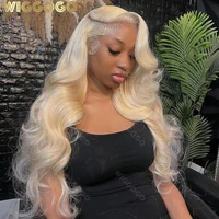 Wiggogo Blonde Lace Front Wig Human Hair Body Wave 613 Hd Lace Frontal Wig 13X4 Hd Lace Wig 13X6 Human Hair Lace Frontal Wigs 1