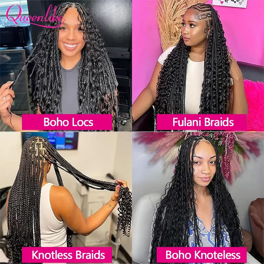 100% Human Hair Bulk Deep Wave For Braiding Deep Curly No Weft Brazilian Remy Hair Extensions 50/100g Unprocessed Remy Bulk Hair 6