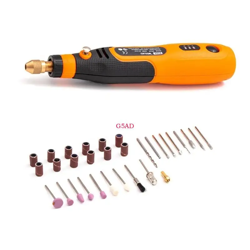 G5AD Lightweight 3.6V Engraving Tool Electric Grinder for Art & Craft Applications