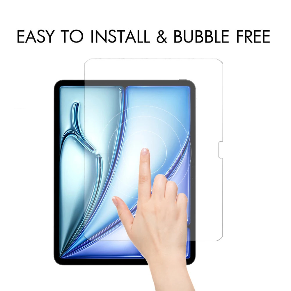 Premium Tempered Glass Screen Protectors - 2 Pack, 9H Hardness, Ultra-Clear防修饰 High Durability
