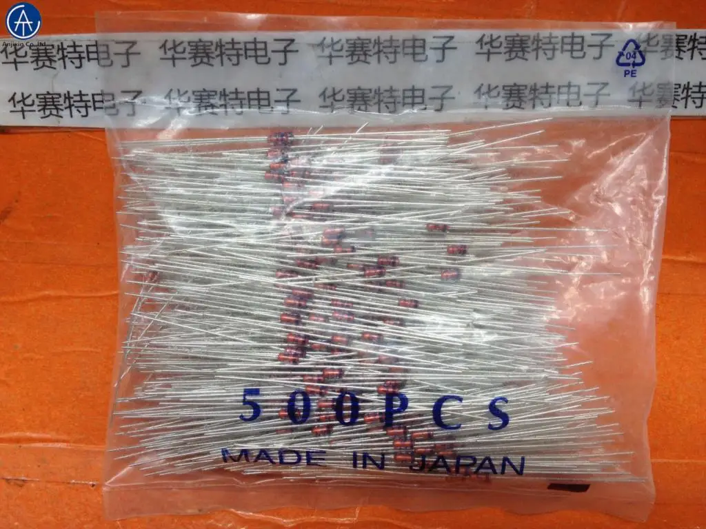 

30 шт., 100% оригинальный новый HZ5A1 DO-35 (4,3 V-4,5 V) 5A1 0,5 W
