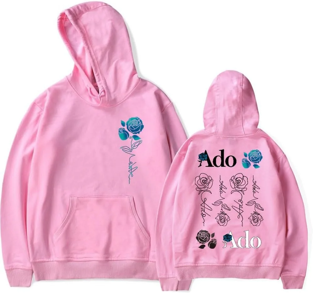 Ado Hoodie Sweatshirt Fashion Man Women Long Sleeve Hoodies