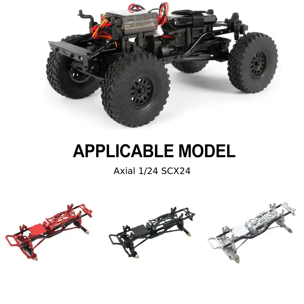 

1 шт., автомобильная рама из алюминиевого сплава 1/24 для Axial SCX24 RC