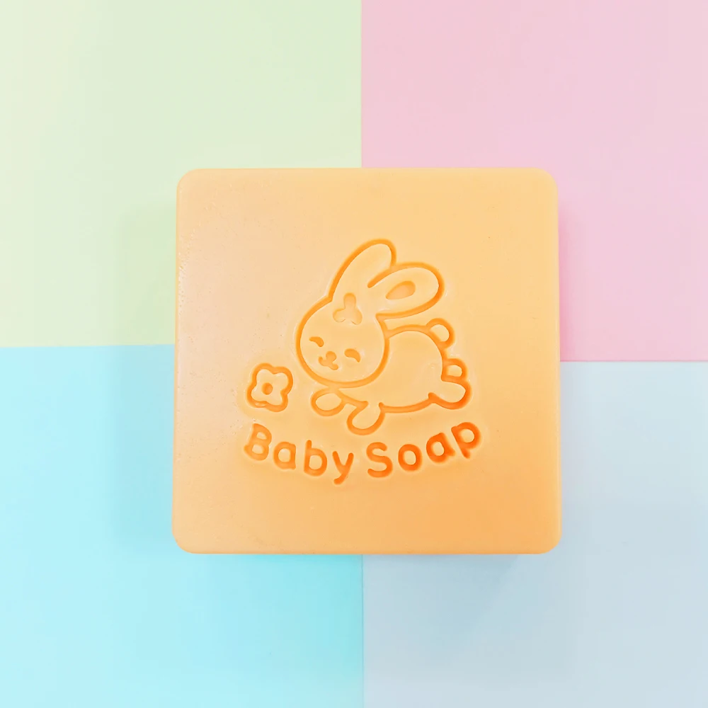 Ostern Niedlichen Stil Kaninchen Ei Muster Diy Acryl Handgemachte Seife Stempel Dekorative Produkte Transparent Harz Multi-funktion Dichtung – Detail 10