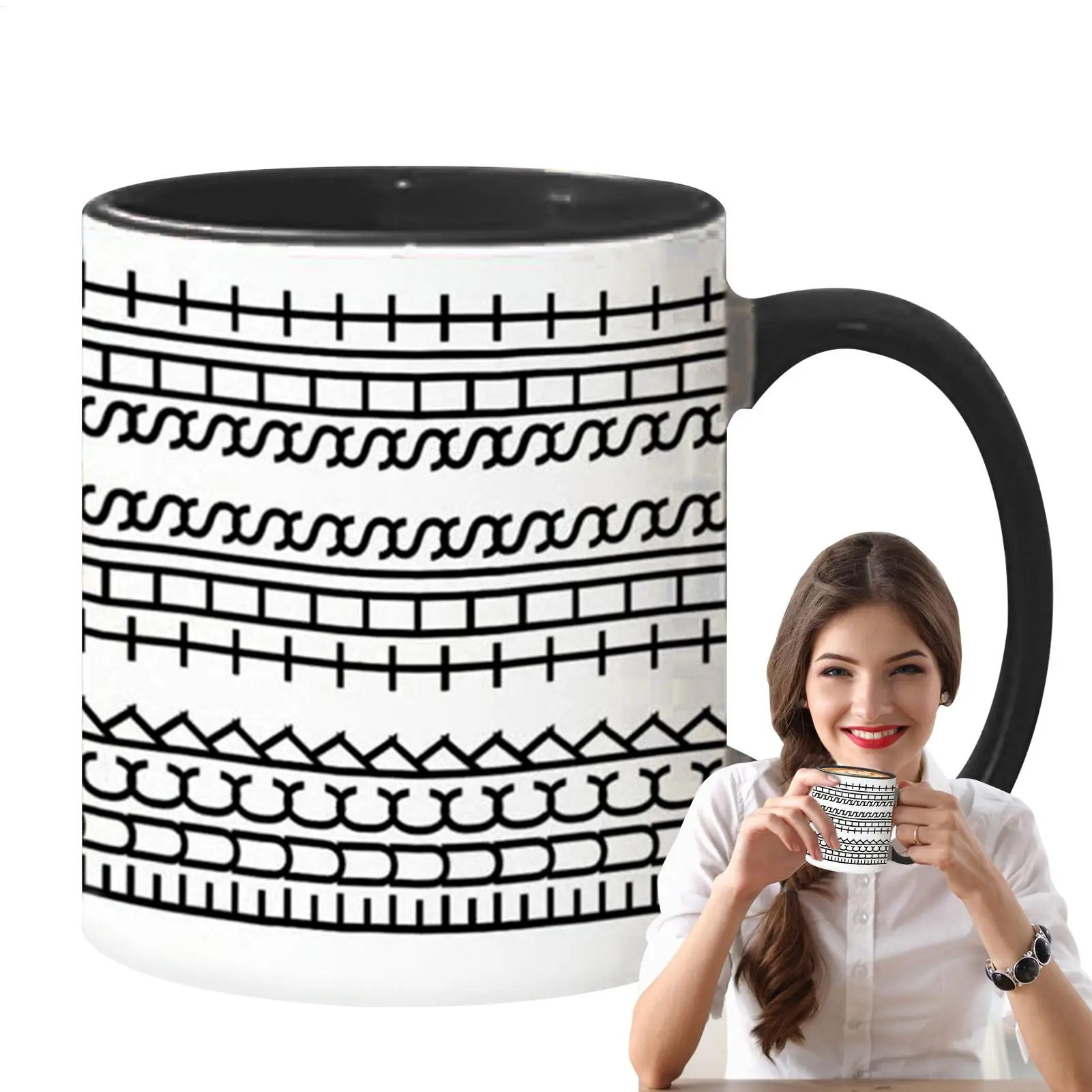 كوب سيراميك قهوة حليب شاي