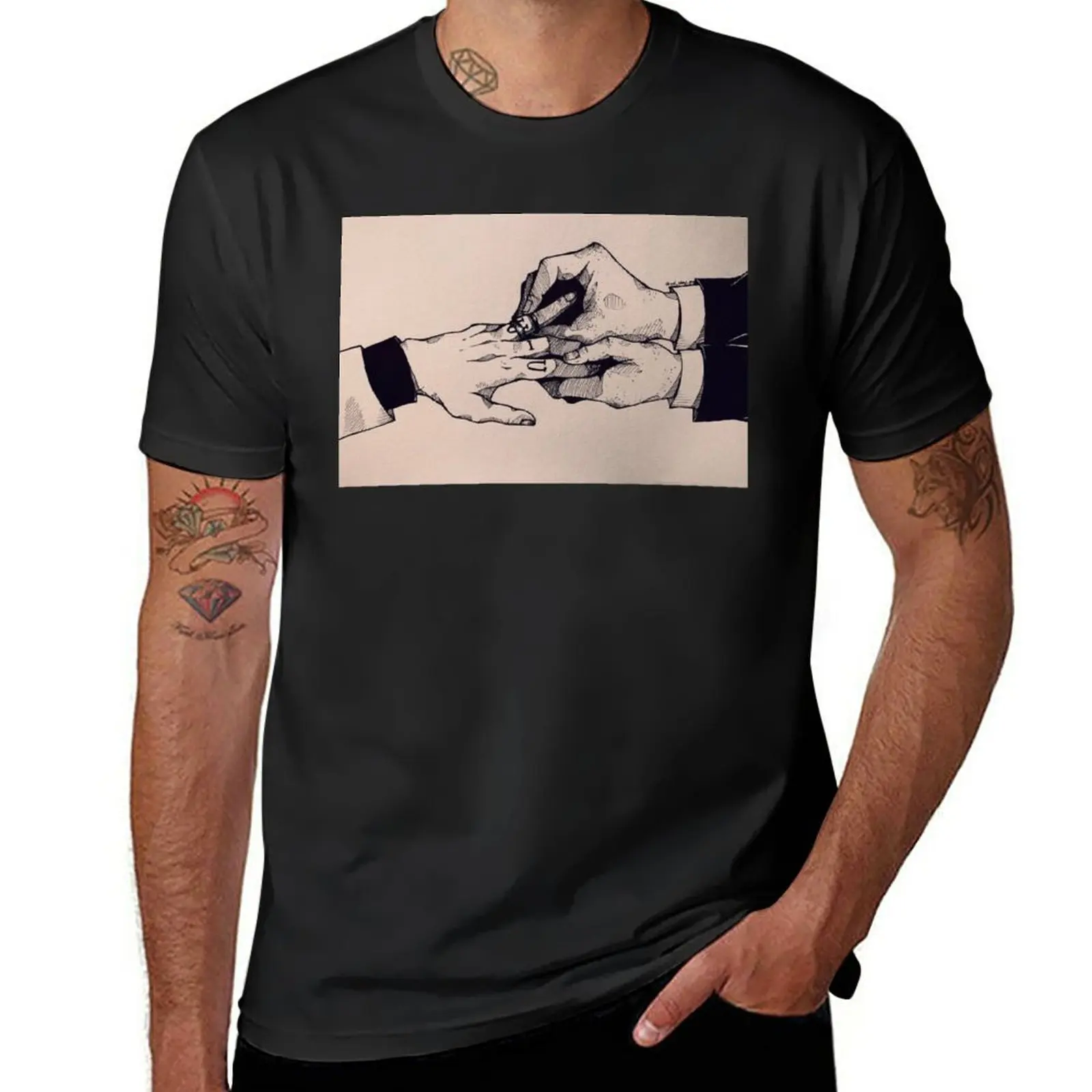 

New Wedding Day - Gallavich T-Shirt quick-drying t-shirt kawaii clothes mens vintage t shirts
