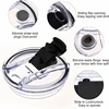 1pc Leak-proof Lid For 40oz Tumbler Cup, Spill Proof Tumbler Covers, Replacement Cover For Stanley Cup Accessory 6