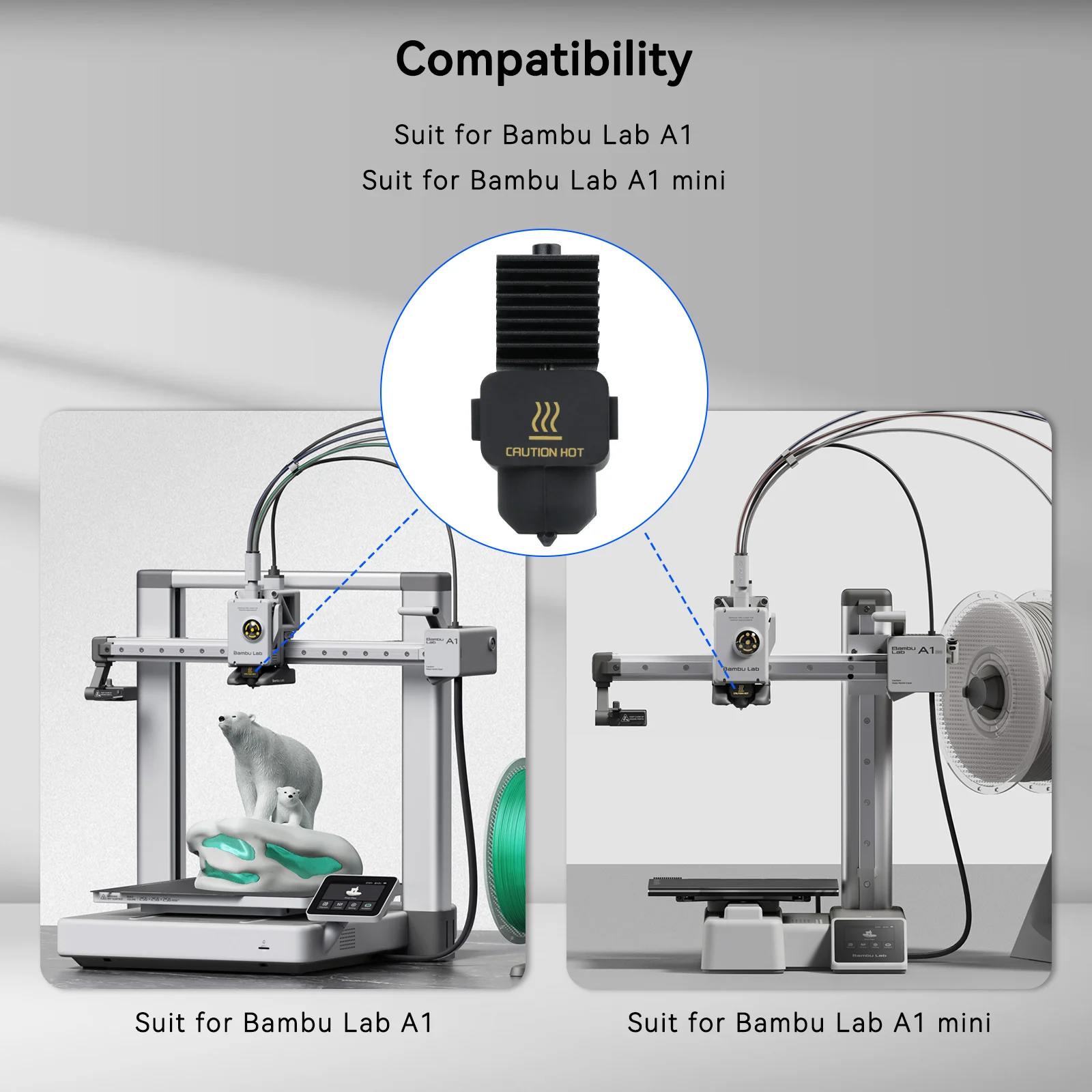 【未使用・未開封】Bambu Lab A1 mini + PLA+ホットエンド ホットエンドキット Bambu Lab A1/A1 ミニ高速ホットエンド