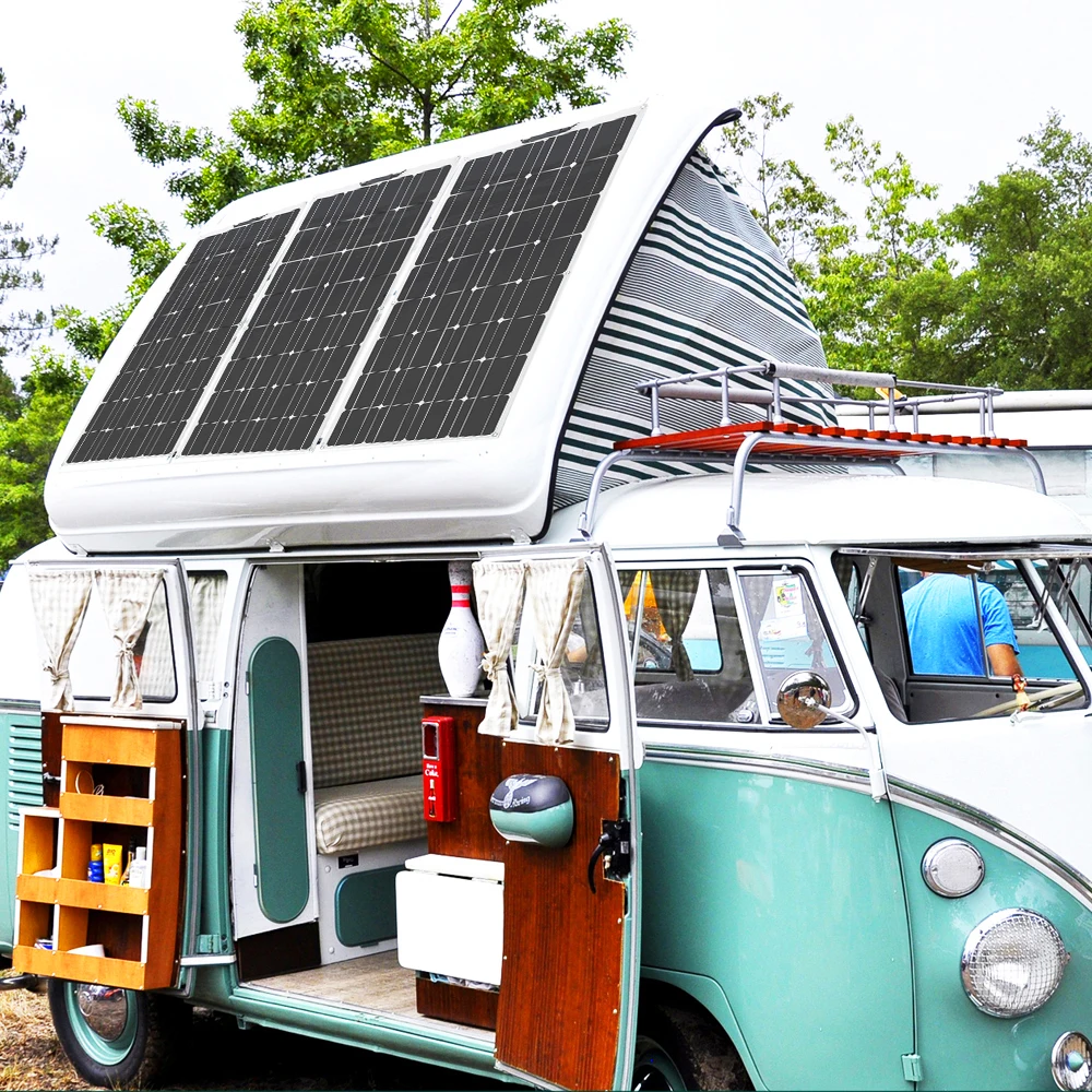 BOGUANG ETFE 또는 PET 유연한 태양 전지 패널 전원, 12V 배터리 자동차, RV 요트, 골프 카트 등 충전, 50W, 80W, 100W, 120W, 150W