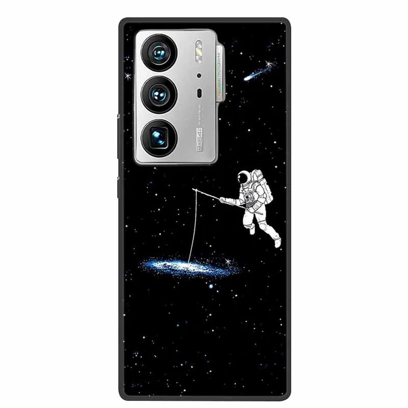 Animal Painted Silicone Soft Phone Case - Shockproof TPU Shell with Wolf Design