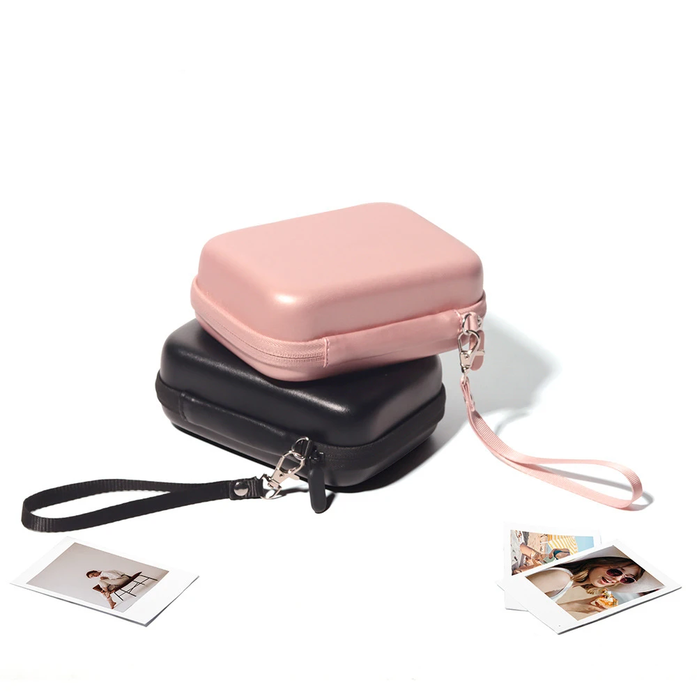 Custodia da viaggio per Fujifilm instax Mini Link Smartphone Printer, custodia protettiva Carry Storage Bag, rosa, Organizer per borse