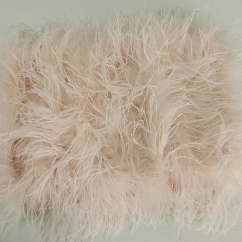 Echte Straußenhaar-Ärmellänge 38 cm, mehrfarbig, anpassbar, für Mode, Club und Party, Bankett, Leder, Gras-Ärmel, vielseitig – Detail 20