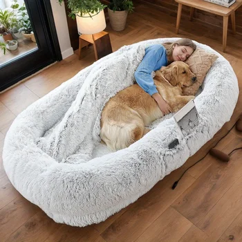 Human Sized Dog Bed 1