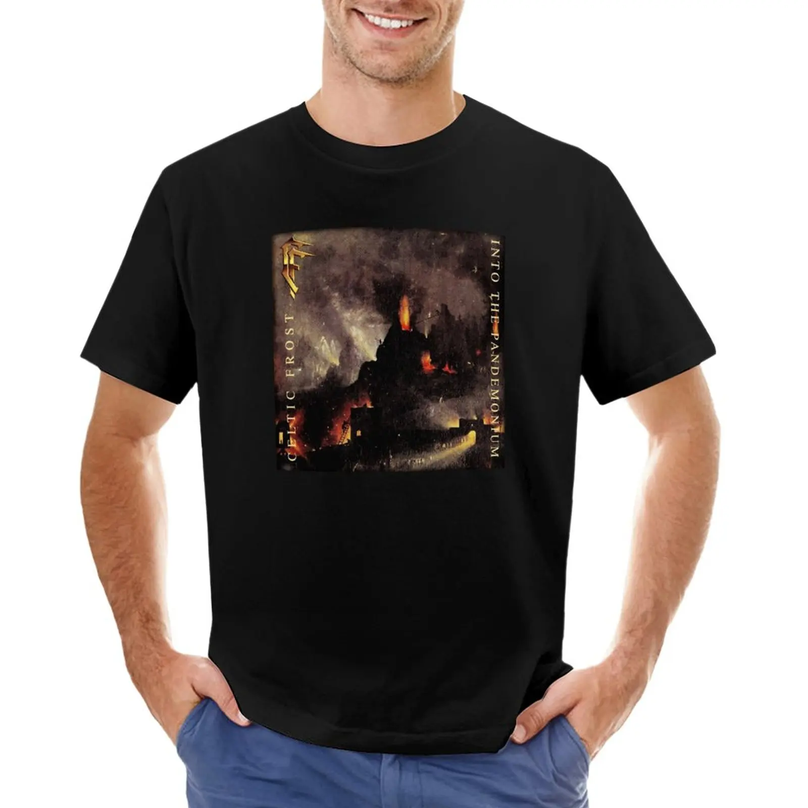 Celtic Frost In The Pandonium T-Shirt Asciugatura Rapida Cute Tops Vestiti Estivi T-Shirt Grafiche Da Uomo