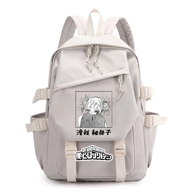 

Anime My Hero Academia Students Backpacks Kawaii Cartoon Toga Girls/Boys Schoolbag Teen Bookbag Waterproof Laptop Bag Kids Gifts