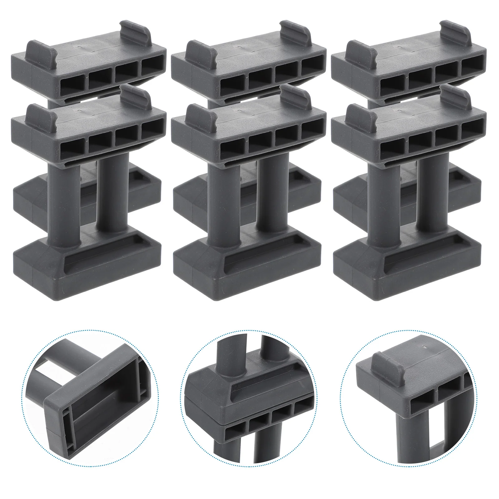 Wooden Train Track Accessories Train Bridge Pier Track Railway Accessories Multi Level Support Risers High Level Blocks Wooden for electric train set