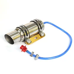 Stainless Steel Motorcycle Engine Oil Cooler Radiator (Silver)
