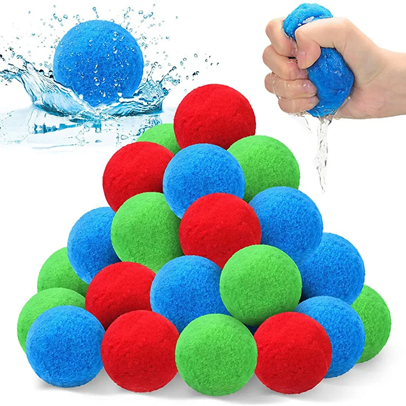 Water Ball Soft Children Sports Toys Summer Outdoors Beach Park Water Play Toy Pool Activity Props Kids Festival Gifts TMZ 4
